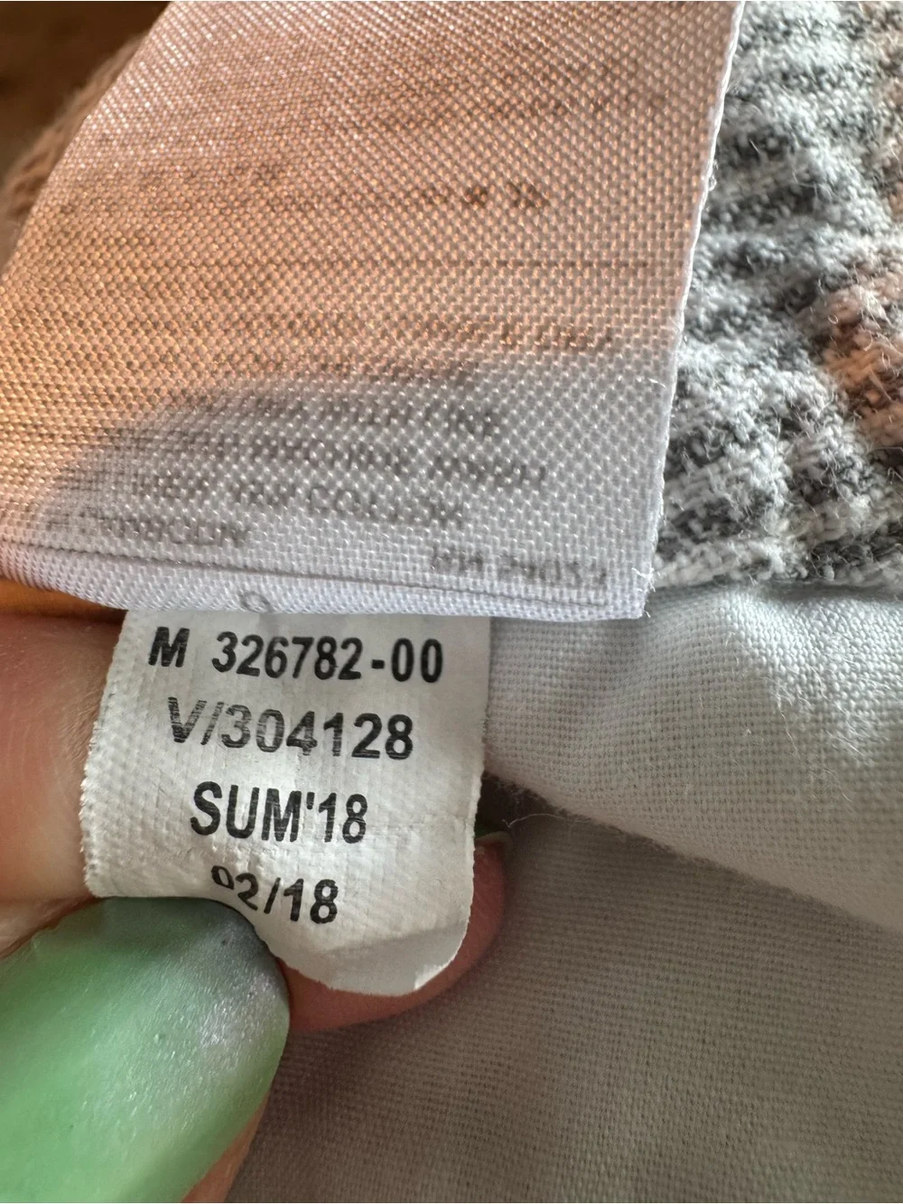 NWOT Banana Republic Grey & White Striped Linen Blend Tailored Shorts Size 0 XS